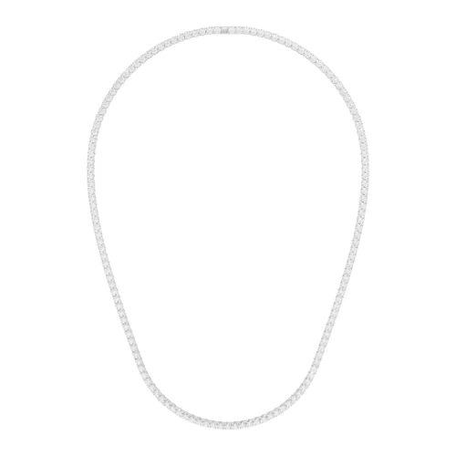 Brilliant Line Diamond Necklace Front View