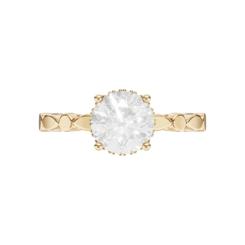 Seraphine Brilliant Diamond Designer Ring Front View