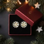 Pick diamond earrings